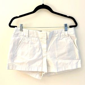 J.CREW White Chino Shorts